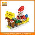 2015 neues Produkt diy pädagogische Bausteine ​​loz für Weihnachtsgeschenk